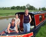 Iris, Sue and Carole up front!