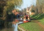 Boat moored above us a Cropredy