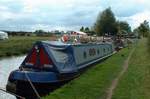 Terry's amazing bunting supports he made for Napton