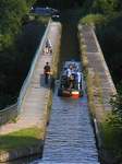 Jannock crosses Chirk aquaduct