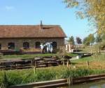 Scarecrows at Clattercote farm