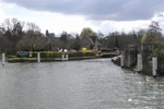 approaching Sandford lock