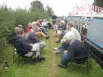 Sunday lunch was taken on the towpath