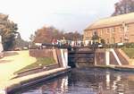 Graham and Bruce working the lock