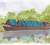 watercolour boat by B Keens