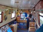 Jannock's interior looking rear from the lounge door
