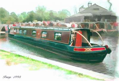 Powys leaving Festival park marina in 1998